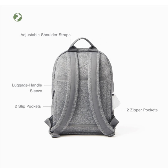 Dagne Dover medium Dakota backpack in coyote - Picture 6 of 16